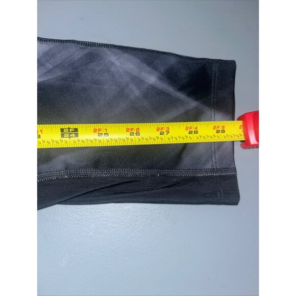 Nike Dri-Fit Running Leggings Women Size S Charcoal Marble Cropped Exercise Gym - Picture 11 of 11